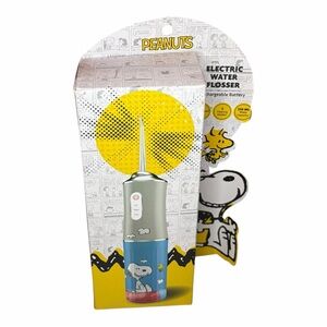 Peanuts Gray & Blue Water Flosser Waterpik Mouth Health Snoopy Woodstock